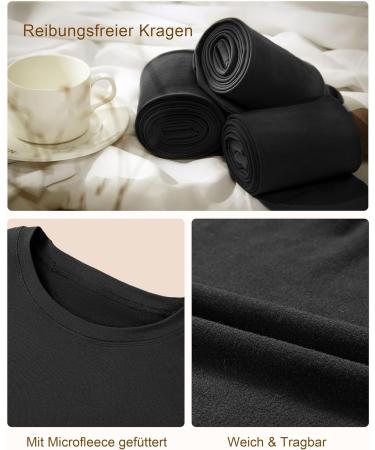 Roadbox Women's Thermal Underwear Set - Warm Functional Winter Gear for Skiing & Motorcycling - M Black - Buy Online on GoSupps.com