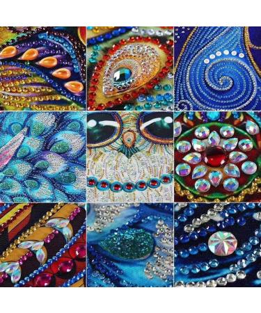 Hibah 5D Owl Partial Diamond Painting Set - Mandala Design | Special Shape Rhinestone DIY Kit - Buy Online on GoSupps.com