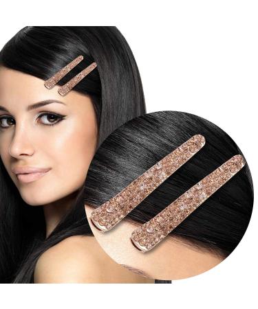 12 Pcs Rhinestone Alligator Hair Clips - Stylish Crystal Duckbill Clips for Women and Girls | Hair Styling Tools and Accessories - Buy Online on GoSupps.com