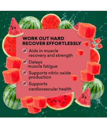 EBOOST Rescue Vegan BCAA Recovery Powder - Watermelon Flavor - 20 Servings - 2:1:1 Amino Acids for Muscle Recovery - Pre & Post Workout Supplement - Buy Online on GoSupps.com