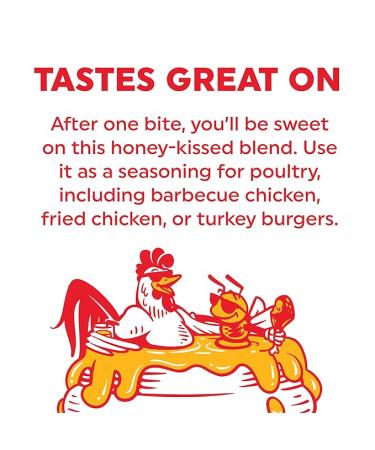 Fire & Smoke Society Sweet Peeper BBQ Rub - XL 12.5 oz | Perfect BBQ Seasoning for Meat  Poultry  Chicken  and Turkey | Dry Rub with Honey  Brown Sugar  Paprika & Herbs - Buy Online on GoSupps.com
