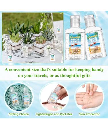 Dansib 12 Pcs Mini Aloe Vera Gel Bulk for Christmas Wedding Party 1oz Soothing Moisture Aloe Gel Bulk Travel Size for Thank You Gifts Christmas Favors Wedding Party (Beach) - Buy Online on GoSupps.com