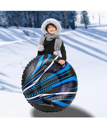JOYIN 2 Pack Snow Tube - 34 Inch Inflatable Sled for Kids and Adults - Heavy-Duty Winter Fun Sports - Family Activities - Buy Online on GoSupps.com