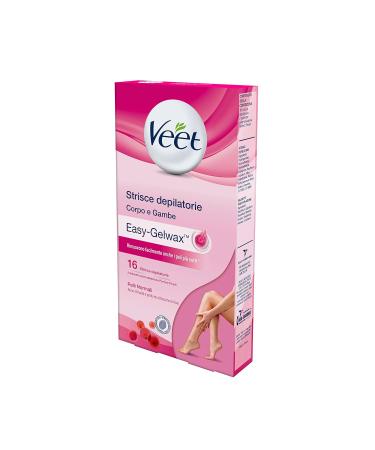 Veet Hair Removal Strips for Legs Arms Underarms & Bikini - Pack of 16 | Fast & Easy International Shipping - Buy Online on GoSupps.com