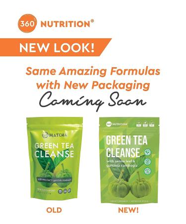 360 Nutrition Green Tea Detox Cleanse | 15 Servings | Weight Loss Supplement with Senna Leaf & Garcinia Cambogia - Buy Online on GoSupps.com
