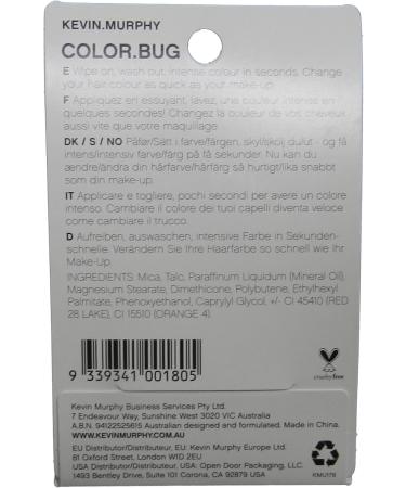 Buy Kevin Murphy Color Bug Orange - 0.17 oz | Best International Shipping on Hair Color - Buy Online on GoSupps.com