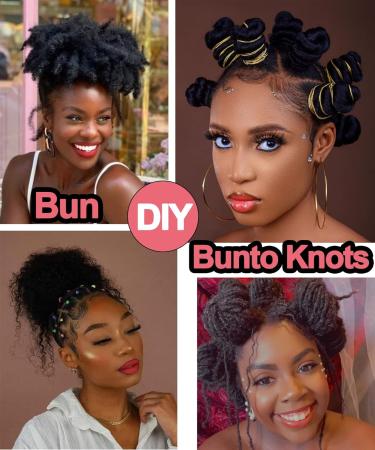 BATISI Afro Twist Braiding Hair 12 Inch 2 Pack - Pre-Separated Marley Twist Hair for Black Women - Pre-Fluffed Kinky Spring Twist Hair - Faux Locs & Wrapping Hair - 1b Black (Pack of 2) - Buy Online on GoSupps.com