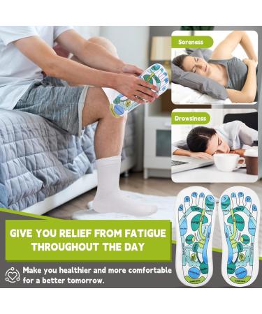 Buy Reflexology Socks with Acupressure Pen - 2 Pairs for Foot Massage & Pressure Point Therapy - International Shipping - Buy Online on GoSupps.com