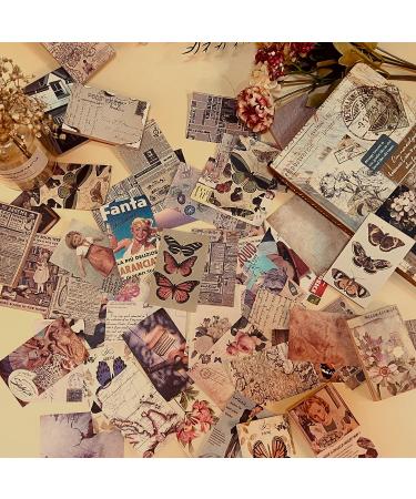 480Pcs Vintage Scrapbooking Supplies - Mini Scrapbook Paper for Junk Journal, Aesthetic Embellishments & Decorations - Journaling DIY Kit - Buy Online on GoSupps.com