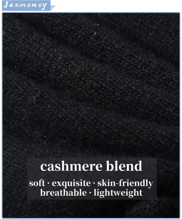 Jaxmonoy Cashmere Slouchy Beanie for Women | Lightweight Winter Knit Hat - Buy Online on GoSupps.com