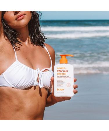 b.tan After Sun Lotion | Moisturizing Aftersun Body Lotion with Aloe Vera & Hyaluronic Acid - 16 Fl Oz - Buy Online on GoSupps.com