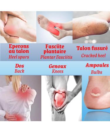 Buy Silicone Heel Protection - Anti-Bubble Socks & Moisturizing Sleeves for Heel Pain Relief | Unisex SeBS Gel Quality - Buy Online on GoSupps.com