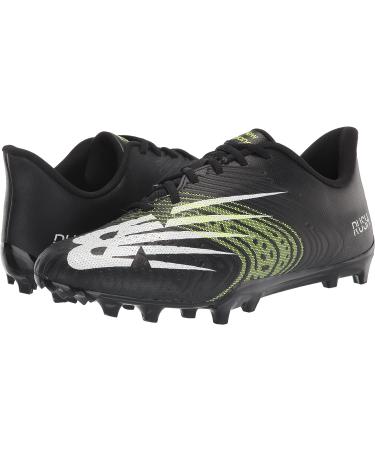 New Balance Men's Rush V3 Low Lacrosse Shoe - Black/White - Size 12.5 - Buy Online on GoSupps.com