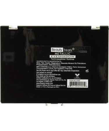 Beauty Treats Metallic Eyeshadow Palette - 01 - Buy Online on GoSupps.com
