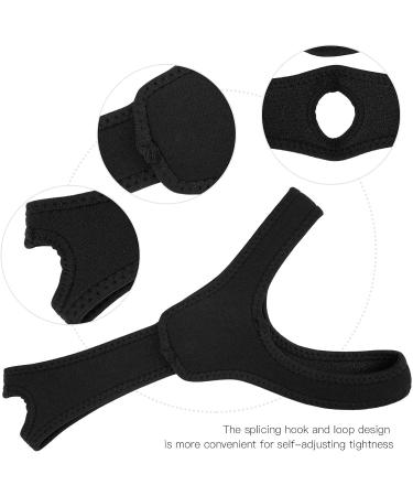 Anti Snoring Chin Strap for Bedroom Sleep - Vface Chin Strap with Splicing Straps - Black - Buy Online on GoSupps.com