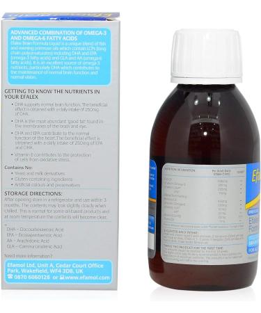  Efamol Efamol Efalex Liquid 150 ml x 2 (Pack of 2) - Buy Online on GoSupps.com