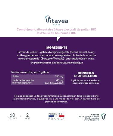 Buy MANHAE Vitavea Menopause Expert Bio - 60 Capsules | International Shipping | Hormonal Support - Buy Online on GoSupps.com