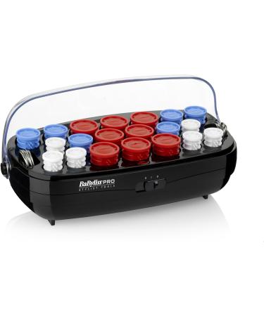 BaByliss Pro 20 Piece Heated Roller Set 8 Jumbo 6 Large & 6 Medium Rollers 5 Min Fast Heat Up - Buy Online on GoSupps.com