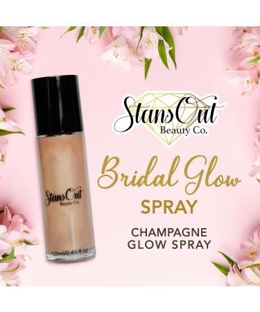 StansOut Beauty Co Bridal Glow Setting Spray | Long-Lasting Dewy Face Mist for Makeup Finish | Illuminating & Perfect for Mature Skin - 120ml - Buy Online on GoSupps.com