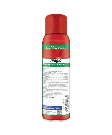 Buy Magic Foaming Bathroom Cleaner 19 Oz. Aerosol - Powerful Fast-Acting & International Shipping Available - Buy Online on GoSupps.com