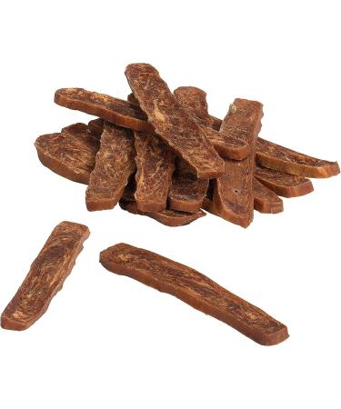 Pets Unlimited Steak Fillet Dog Treat | A premium meaty treat 100% natural with no artificial Colours flavours or preservatives | Rawhide Free Dog Treats | 84% Duck & Fish - Buy Online on GoSupps.com
