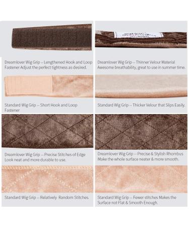 Deamlover Brown Wig Grip Headband - Edge Saver for Wigs - Buy Online on GoSupps.com