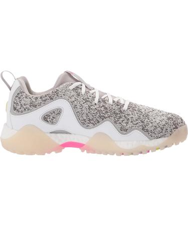 adidas Women's Codechaos 21 Primeblue Spikeless Golf Shoes 9 - Footwear White/Screaming Pink/Grey Two - Buy Online on GoSupps.com