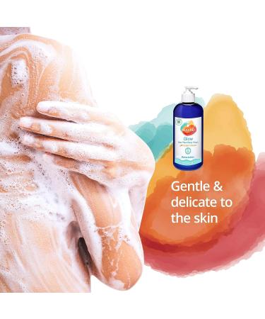 Sea Kind Glow Wash - Ocean Breeze Scent, 16 Fl Oz, All-Natural & Moisturizing Vegan Wash for Women, Men, and Kids - Buy Online on GoSupps.com