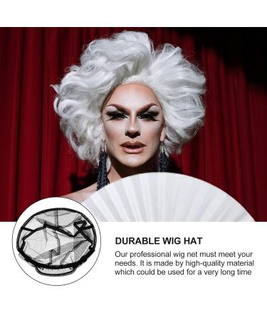 FOMIYES Mesh Wig Caps for Weaving - Stretchable Nylon Hair Net for Women - Black Wig Making Supplies - Buy Online on GoSupps.com