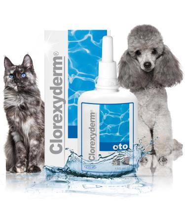 Clorexyderm Oto Ear Cleaner Solution for Cats & Dogs - 150ml - Buy Online on GoSupps.com