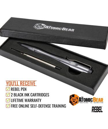 Tactical Pen  Self Defense EDC Pen for Men and Women  Car Window Glass Breaker  Emergency & Survival Pens All Weather Pen and Cool Gadget for Men - Military Pen With 2 Ink cartridges - Buy Online on GoSupps.com
