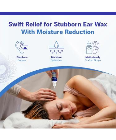 Organic Ear Wax Removal Drops - Natural Ear Cleaner for Kids Adults & Babies | Unclog Ears & Relieve Earaches - Buy Online on GoSupps.com