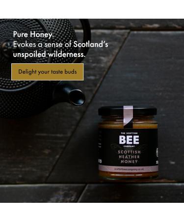 Heather and Blossom Duo of Honey from The Scottish Bee Company 340g x 2 - Heather and Blossom Honey Gift Bundle - Pure Natural Soft Set Honey Made in the UK - Buy Online on GoSupps.com