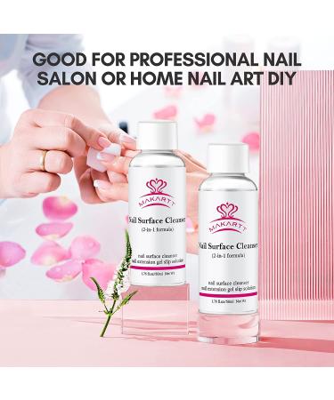 Multifunctional Nail Extension Gel & Anti-Stick Cleanser - Professional DIY Slip Solution (2PCS) - Buy Online on GoSupps.com