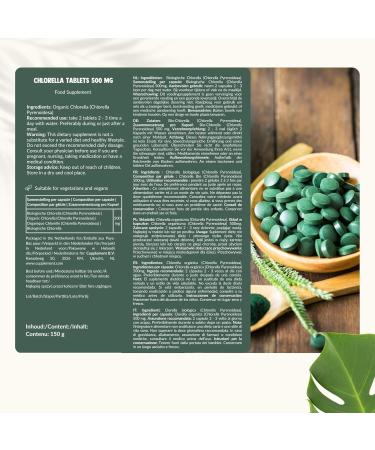 Cupplement Chlorella tablets 500 mg organic Combideal 4x 300 tablets algae detox spirulina multipack - Buy Online on GoSupps.com