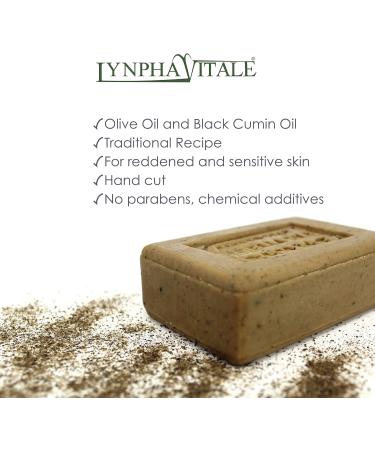 Handmade Nigella Sativa Genuine Soap - 100% Pure and Natural Black Seed Soap - Traditional Pure and Organic Soap - Suitable for Children and Sensitive Skin - Made in Italy - Buy Online on GoSupps.com