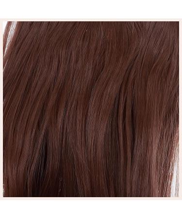 Shop Tess Ponytail Extension - 40cm Dark Red-Brown Wavy Braid | Premium 90g Long Hair Extensions for International Shipping - Buy Online on GoSupps.com