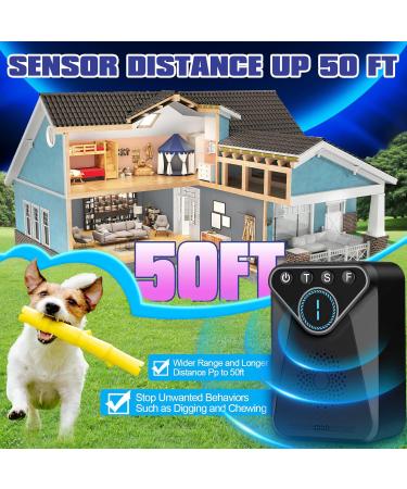 Dog Barking Device Dog Barking Control Devices Upgraded Mini Anti Barking Device 33 Ft Range Stop Dog Barking with 3 Ultrasonic Frequency Levels Dog Barking Deterrent for Indoor & Outdoor Use - Buy Online on GoSupps.com