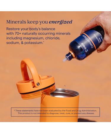 Trace Minerals Research ConcenTrace Trace Mineral Drops 8 fl oz - Optimal Mineral Supplement - Buy Online on GoSupps.com