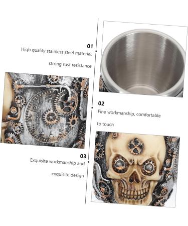 Frcolor 3-St Soap Shell for Men | Stainless Steel Shaving Soap Holder & Rustproof Cream Cup - Perfect Men's Grooming Tool - Buy Online on GoSupps.com