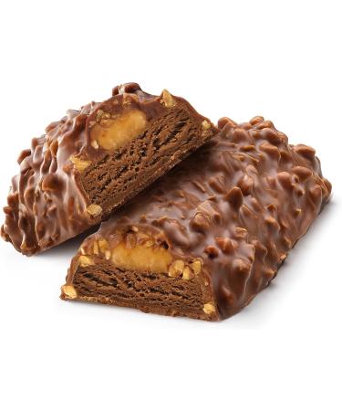 Hej Crispy Proteinriegel Snack - Low Sugar Protein Bar | 13g Protein 175kcal | Vegetarian No Palm Oil | 12x45g Caramel Peanut Pack - Buy Online on GoSupps.com
