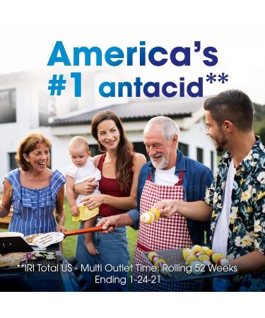 Tums Antacid Ultra Strength 1000 Peppermint 72 Chewable Tablets - Fast Relief for Heartburn & Indigestion - Buy Online on GoSupps.com