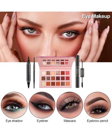 LYMYBETY Makeup Set - Portable Cosmetic Starter Kit with Storage Bag | Travel-Friendly Palette for Eyeshadow, Foundation, and Lip Gloss - Ideal for Teens & Adults (Style B) - Buy Online on GoSupps.com