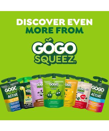GoGo squeeZ YogurtZ Lot de 20 collations pour enfants avec de vrais yaourts et fruits pas de r frig rateur n cessaire sans gluten sans noix bouchon refermable pochettes sans BPA - Buy Online on GoSupps.com