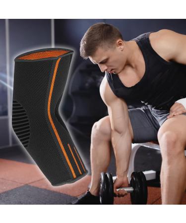 Buy VOCOSTE Thickened Elbow Pads - Breathable Protection Brace for Sports | M Size Gray Orange - Buy Online on GoSupps.com