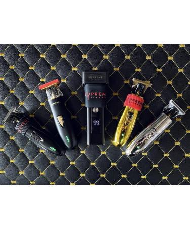Clipper Grip SGR50 Professional Barber Grippers by Supreme Trimmer | 5 Piece Non-Slip Clipper Grips Barber Sleeve for Clipper Trimmer & Shaver | Red - Buy Online on GoSupps.com