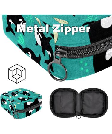 Buy Multi-Colored Storage Bags for Women's Menstrual Products | Zippered Pockets for Cups Tampons & More | International Shipping Available - Buy Online on GoSupps.com