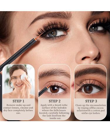 Lash Serum - Eyelash Growth & Thickness Enhancer | Advanced Formula for Natural Lashes | 0.1 Fl. Oz | International Shipping Available - Buy Online on GoSupps.com
