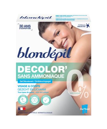 Blond pil Ammonia-Free Bleaching Gel for Face / Body - All Skin Types