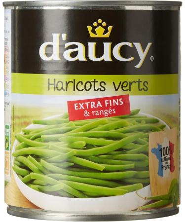 D'Aucy Extra fine & tidy green beans - 440g net drained box - Buy Online on GoSupps.com